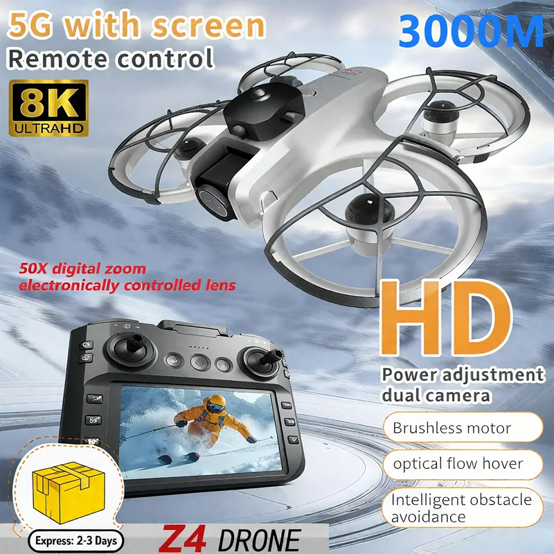 Drone Camera Lens - Nowy dron MINI Z4 4K Professional