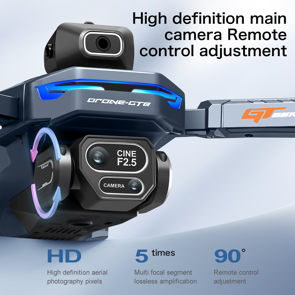 NOWY Dron GT8 HD RC 4K Profesj – Drone Camera Lens recenzja i cena